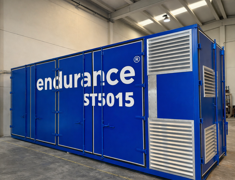 Endurance incrementa su facturación un 41% en 2025 y comienza la entrega de sus primeros sistemas BESS a gran escala